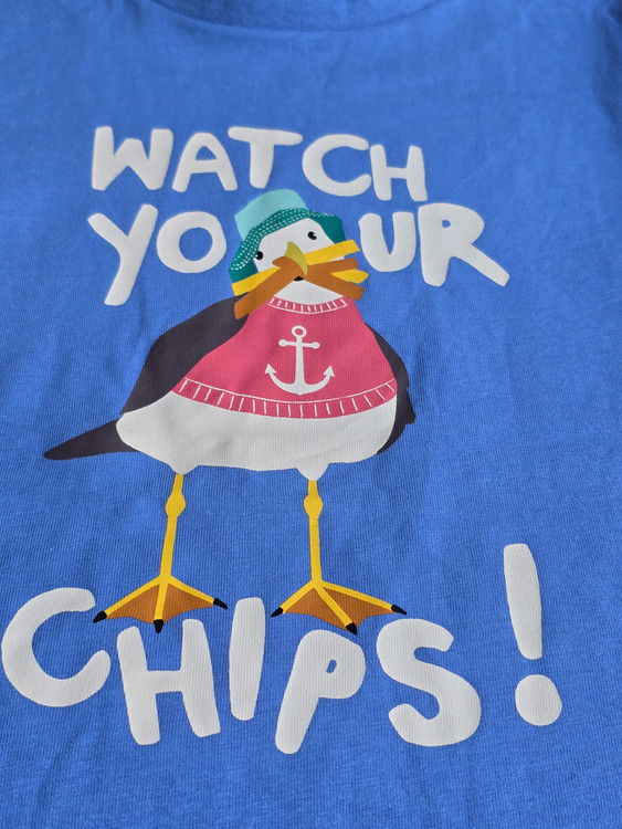 تیشرت وارداتی نخ پنبه طرح اردک