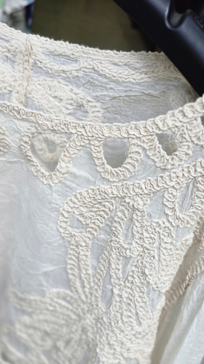 بلوز قلاببافی - جزئیات بافت