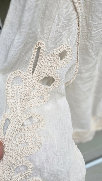 بلوز قلاببافی - نمای نزدیک بافت