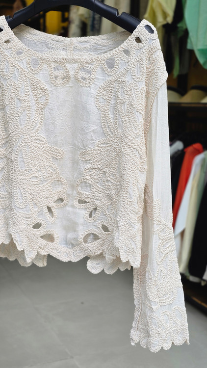 بلوز قلاببافی - تنخور محصول