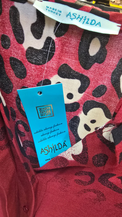 پیراهن مانتویی Ashilda - نمای جانبی