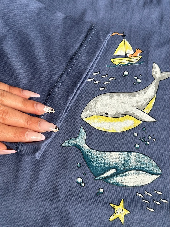 تیشرت شورتک بچگانه طرح وال - نمای سوم